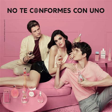 campañas para promocionar perfume.